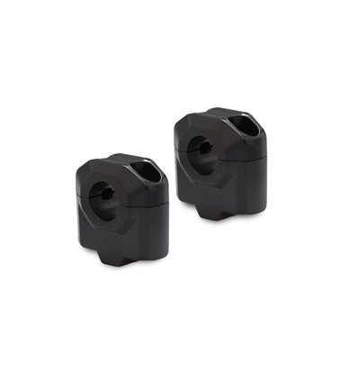 SW-Motech Handlebar Risers (Ø22mm) - 25mm - Black