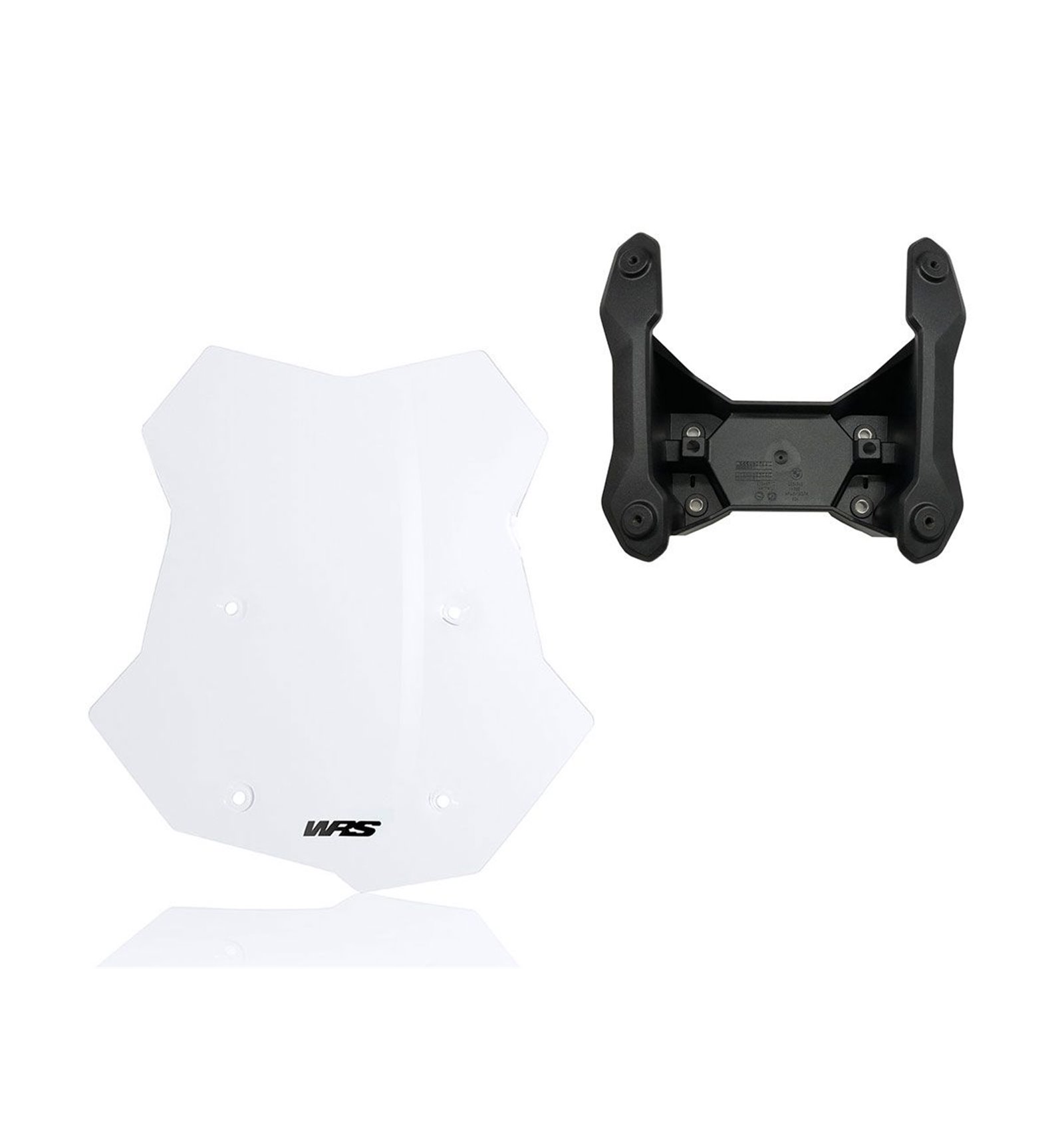 WRS Vidro Caponord (c/ Kit) 44cm - F750GS - Incolor | In-parts.com