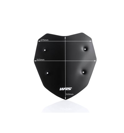 WRS Vidro Sport - S1000XR - Preto Mate