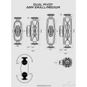 Quad Lock Quad Lock 360º Braço Pequeno
