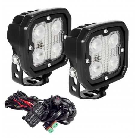 VisionX Kit Faróis DURALUX 4 LED 40 - 