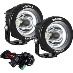 VisionX Kit Duplo Faróis Halo 15º | In-parts.com