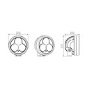 Denali Farol LED D3 Foco (unidade) | In-parts.com