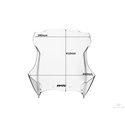WRS Vidro Intermédio Incolor R1200GS/A 
