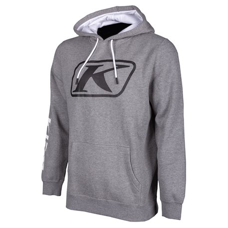 Klim Hoodie HEATHERED GRAY - BLACK