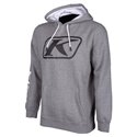 Klim Hoodie HEATHERED GRAY - BLACK | In-parts.com