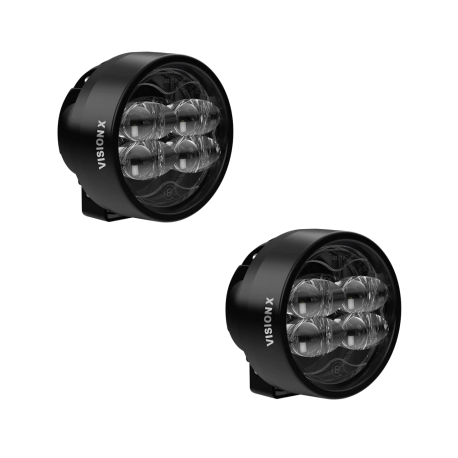 CR-4KIT - VisionX Par Faróis LED CR-4 c/cablagem - Inparts