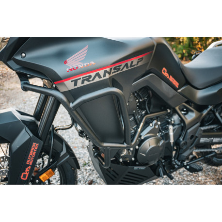 OBM-XL750-CB-BL - Outback Motortek Crash Bars Transalp XL750 - Inparts