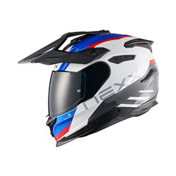 NEXX Capacete Y.TRAVL - Quest Azul/Vermelho | In-parts.com