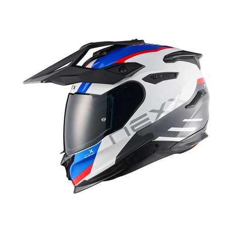 NEXX Capacete Y.TRAVL - Quest Azul/Vermelho