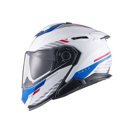 NEXX Capacete X.LIFETOUR - Globe Vermelho/Azul