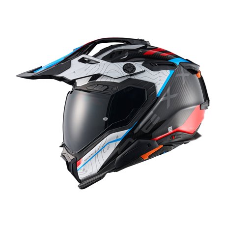 NEXX Capacete X. WED 3 - Furka Vermelho/Azul