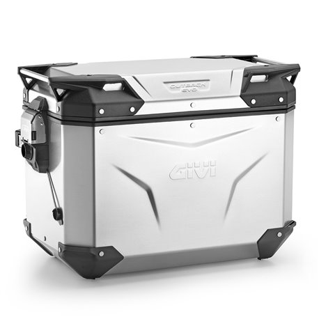 Givi Trekker Outback EVO 48L - Alumínio ESQ