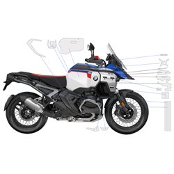Wunderlich Kit Completo Pelicula R1300GSA (Trophy/Black) | In-parts...