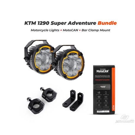 Lone Rider Headlight Kit KTM 1290 SA R/S (2021+) e KTM 890 Adv / R (2021+)