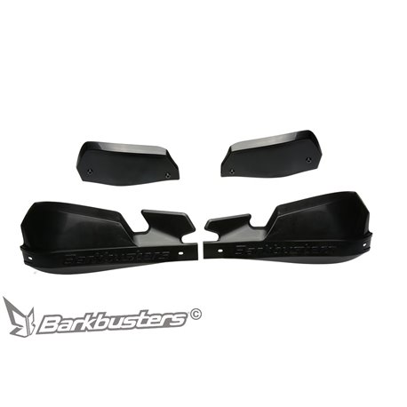 Barkbusters VPS Plastic Guards - Preto/Preto