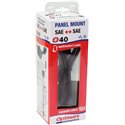 SAE SOCKT M18 PANEL MOUNT