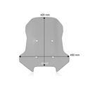 WRS Windscreen Caponord CFMoto 450 - Smoked
