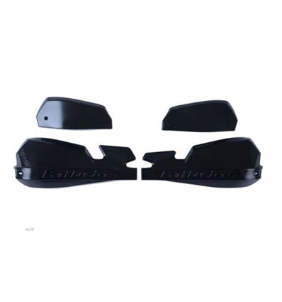 BB-VPS-003-00-BB - Barkbusters VPS Plastic Guards - Preto/Preto - in-parts