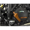 AltRider Protecção da Tampa do Motor do Lado Direito para KTM 1190 Adventure R 2013+ Laranja