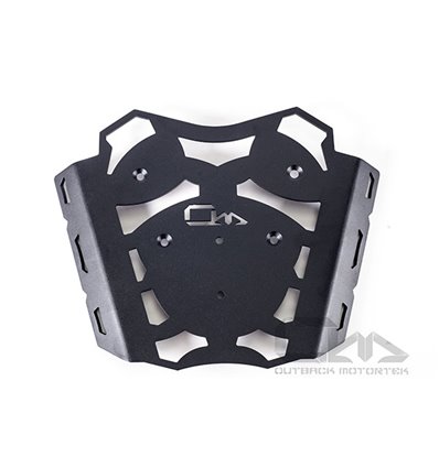 OBM-CRF1100-RR-BL - Outback Motortek Rack de Bagagem Traseiro Honda CRF1100L Preto - in-parts