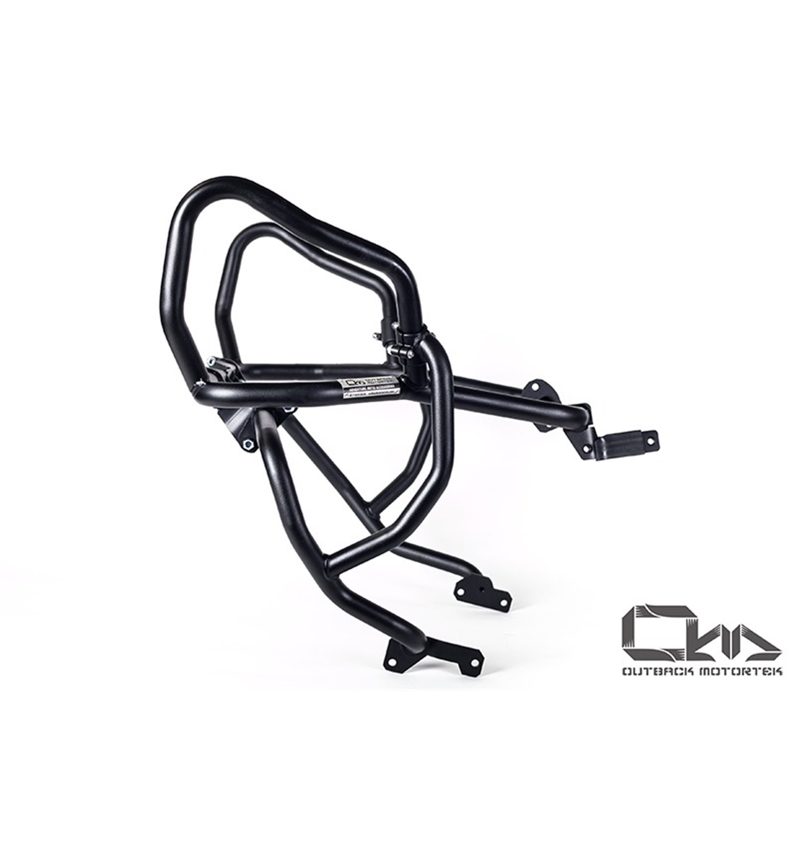 Outback Motortek Kit Crash Bars Honda CRF1000L - Preto Matte | In-p...