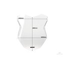 WRS Vidro Intermédio Incolor R1250GS/A