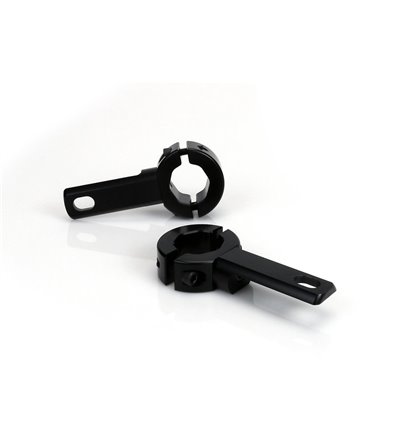 LAH.00.10300.B - Denali Driving Light Mount - Articulating Bar Clamp 21mm-29mm, Black - in-parts