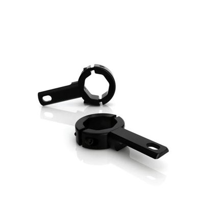 LAH.00.10400.B - Denali Driving Light Mount - Articulating Bar Clamp 21mm-29mm, Black - in-parts