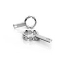 In-Parts | Denali Driving Light Mount - Articulating Bar Clamp