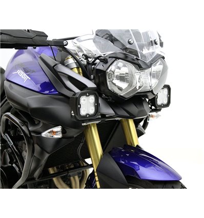 LAH.11.10000  - Denali Suporte Faróis Triumph Tiger 800 (2010-14) e Xcx, Xca, XR, Xrx (2015-19) - in-parts