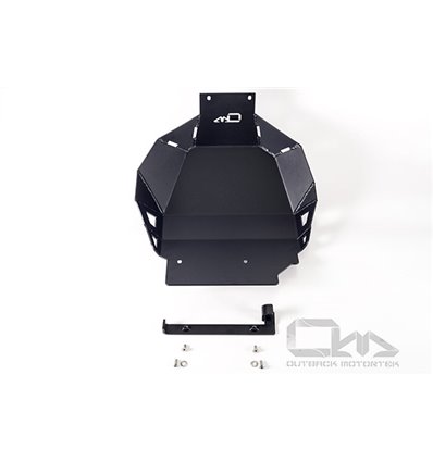 Outback Motortek Protecção Cárter CRF1000L - Preto Matte
