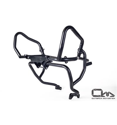Outback Motortek Kit Crash Bars CRF1000L - Branco Brilho