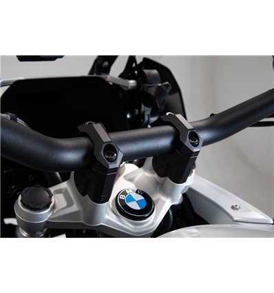 LEH.07.039.12401/B - SW-Motech Bar Riser - R1250GS (18-21) - Black - in-parts