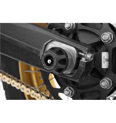 42159-002 - Wunderlich Protecção Queda Lateral DOUBLESHOCK - F750/850GS/900R - Eixo Traseiro - in-parts